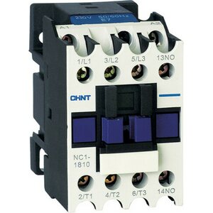 Chint Kontaktori, 18A 7.5kW, 230VAC, 50Hz, 3P 221545