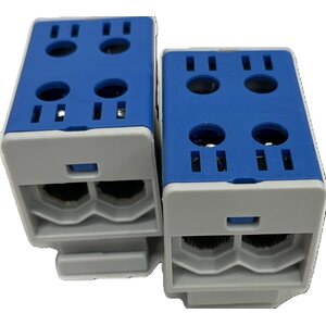 ETH-Vaihtoliitin setti 2x50mm², sininen 2 liitintä / 101002