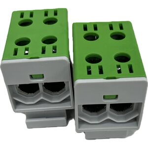 ETH-Vaihtoliitin setti 2x50mm², vihreä 2 liitintä / 101003