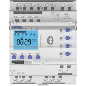 Theben TR 644 top3 BLE Digitaalinen kellokytkin 4-kanavaa, vuosi- ja astro-ohjelmalla