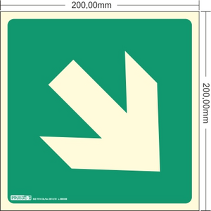 Nuoli oikea alas (jälkivalaiseva)