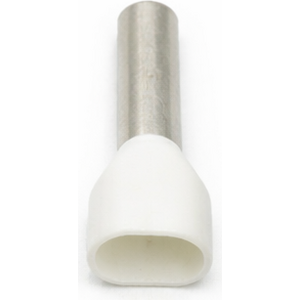 Onka Pääteholkki 2x0,5mm² x 8mm valkoinen 500kpl/laatikko