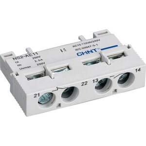 Chint NS2-AE11 Apukosketin moottorisuojalle 1Av/1Sulk, etuasennus