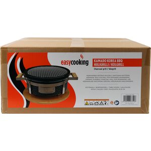 Easy Cooking Kamado Korea/Hibachi BBQ Hiiligrilli pöytämalli Ø 28 cm