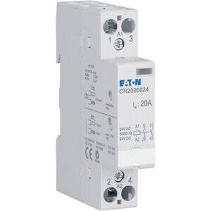 Eaton Moduulirele, 20 A, 24 V AC/DC, 2 sulkeutuvaa