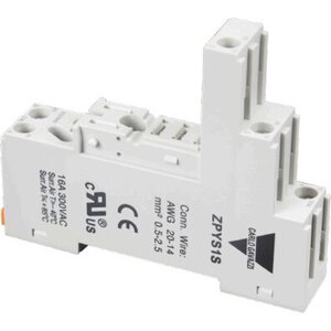 Carlo Gavazzi Pistokantarele ZPYS2S. RELEEN KANTA, RUUVILIITTIMILLÄ